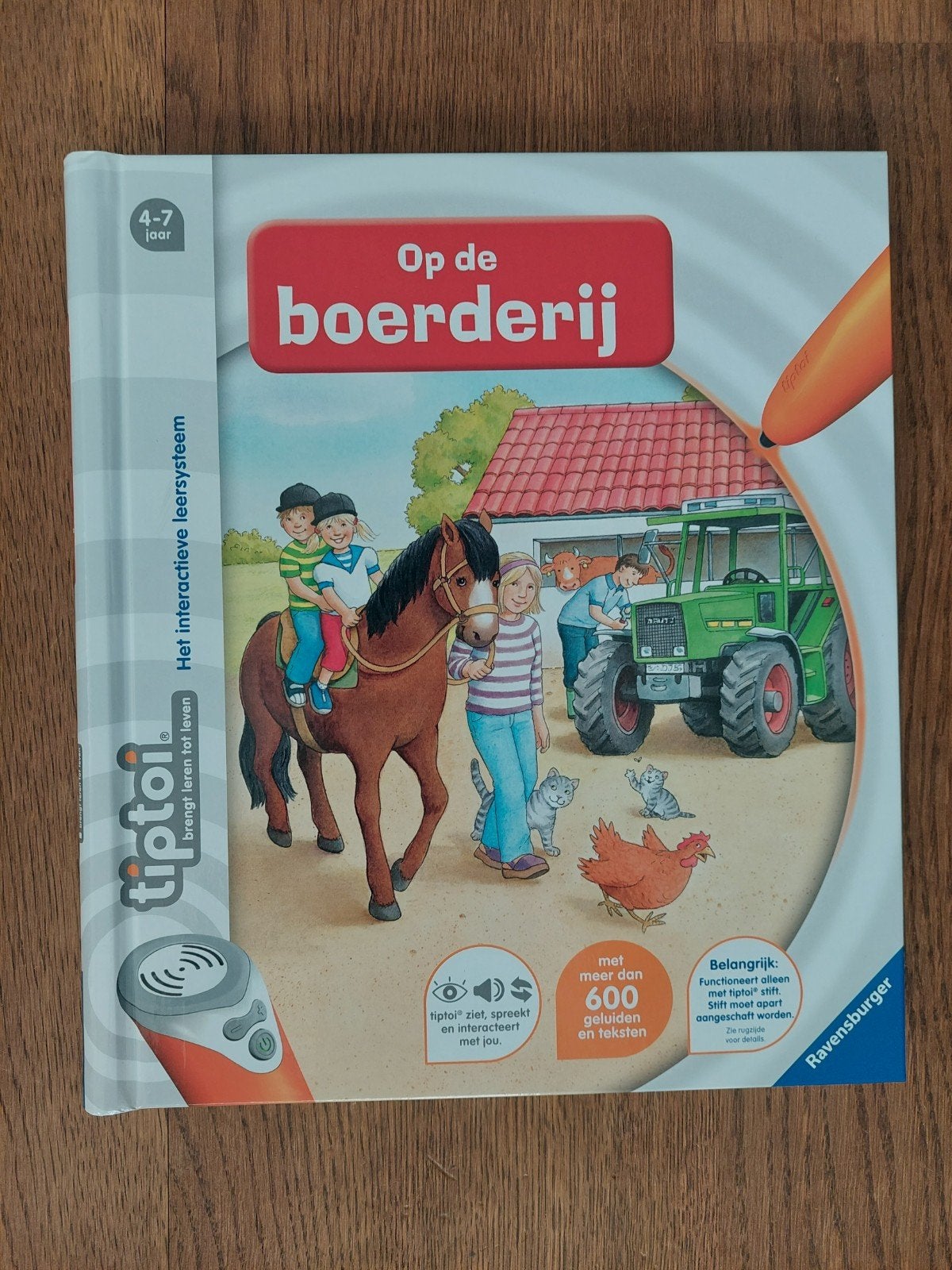 Tiptoi boek: Op de boerderij (nieuw), Ophalen of Verzenden, Nieuw, Uitklap-, Voel- of Ontdekboek, 3 tot 4 jaar