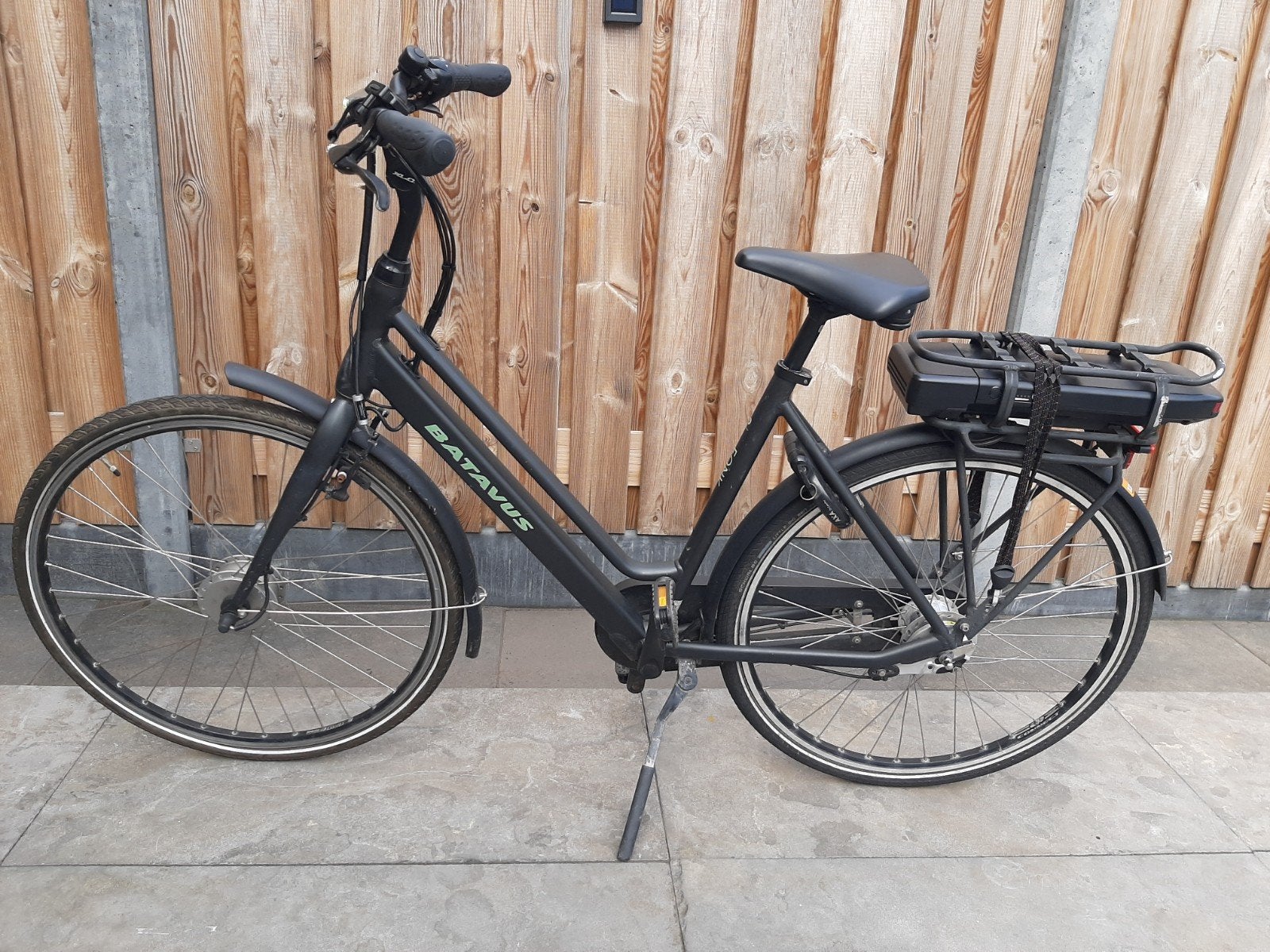 Batavus Fonk electrische fiets 28 inch 53 cm 7 ver 5 standen, Fietsen en Brommers, Ophalen, Versnellingen, Batavus, Trommelrem