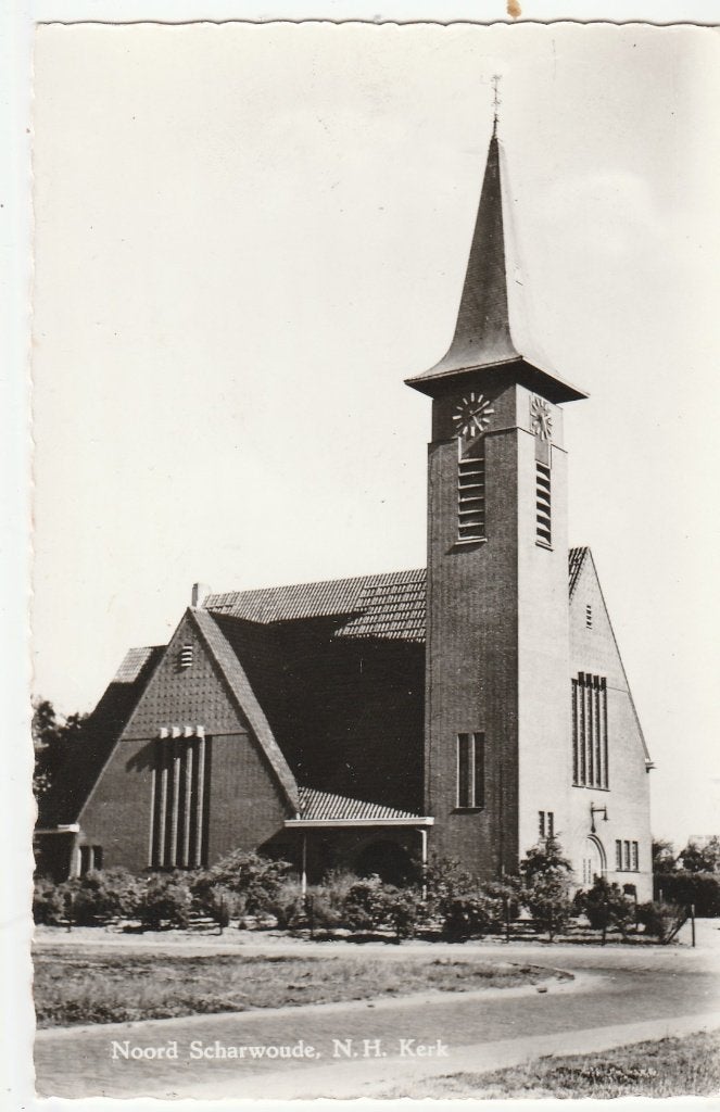 noord scharwoude- n.h. kerk, Ophalen of Verzenden
