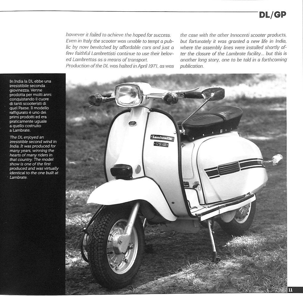 Lambretta DL/GP, Verzenden, Nieuw, Vittorio Tessera, Merk of Model