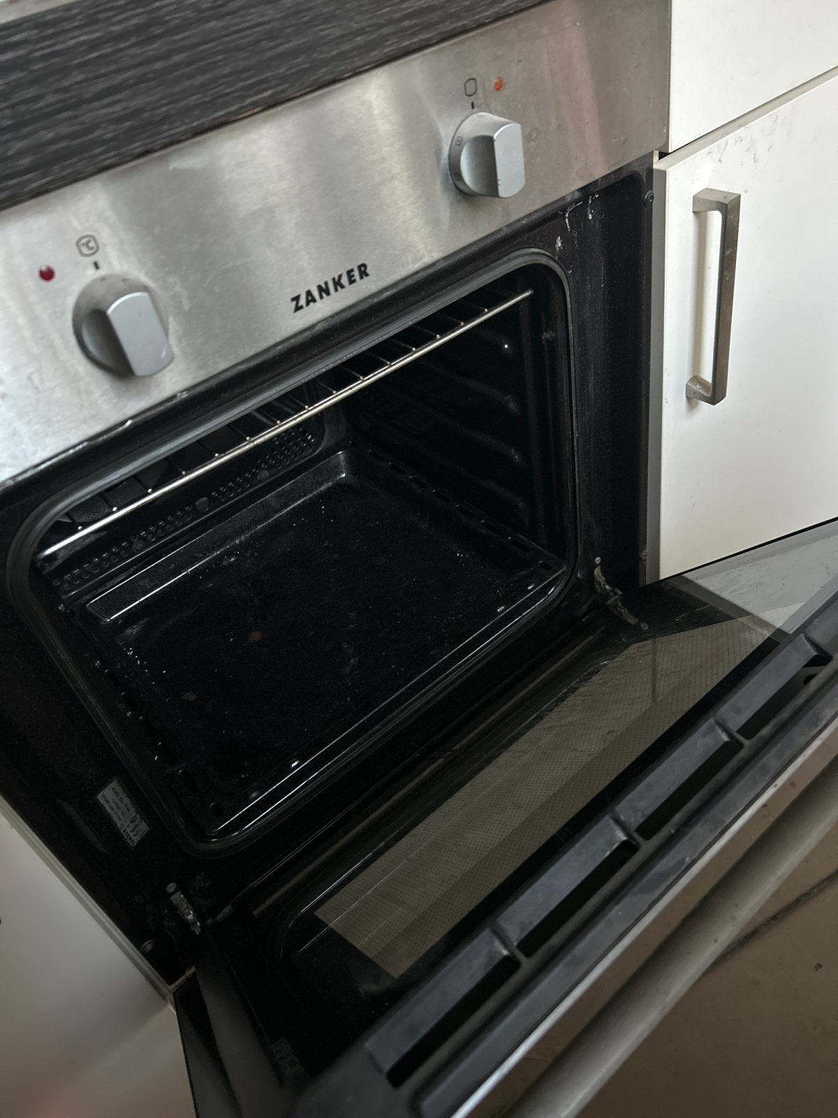 Zanker Inbouw Oven - Gebruikt maar functioneel, Witgoed en Apparatuur, Ophalen, Oven, Inbouw, 55 tot 60 cm