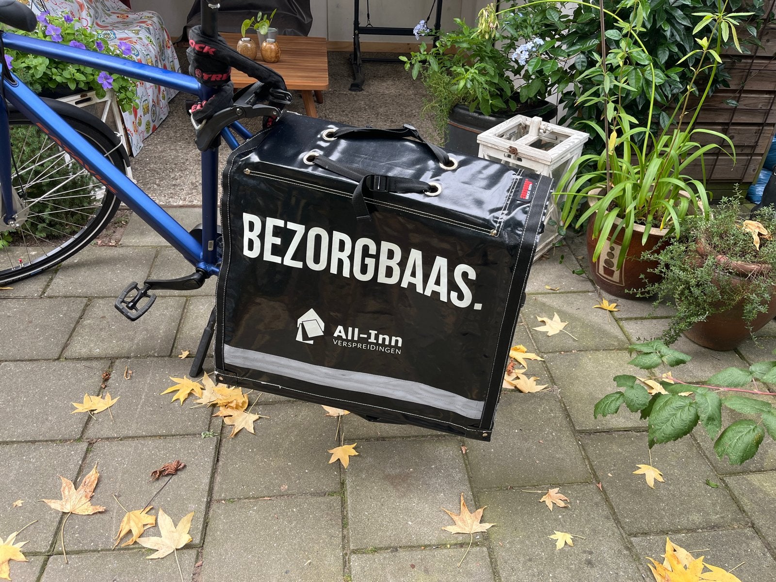 Bikkel Bezorgbaas Fietsbezorgtas - All-Inn Verspreidingen, Ophalen, Gebruikt