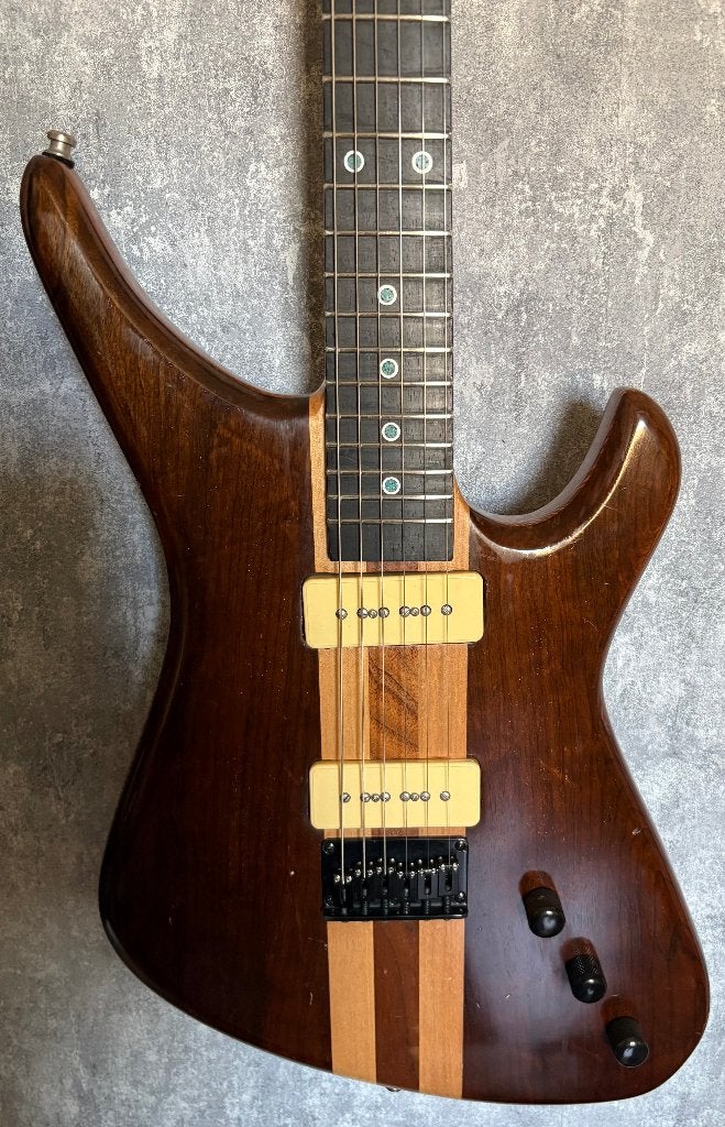Unieke Teisco style gitaar WEZ VENABLES UK One of a kind !, Muziek en Instrumenten, Snaarinstrumenten | Gitaren | Elektrisch, Ophalen