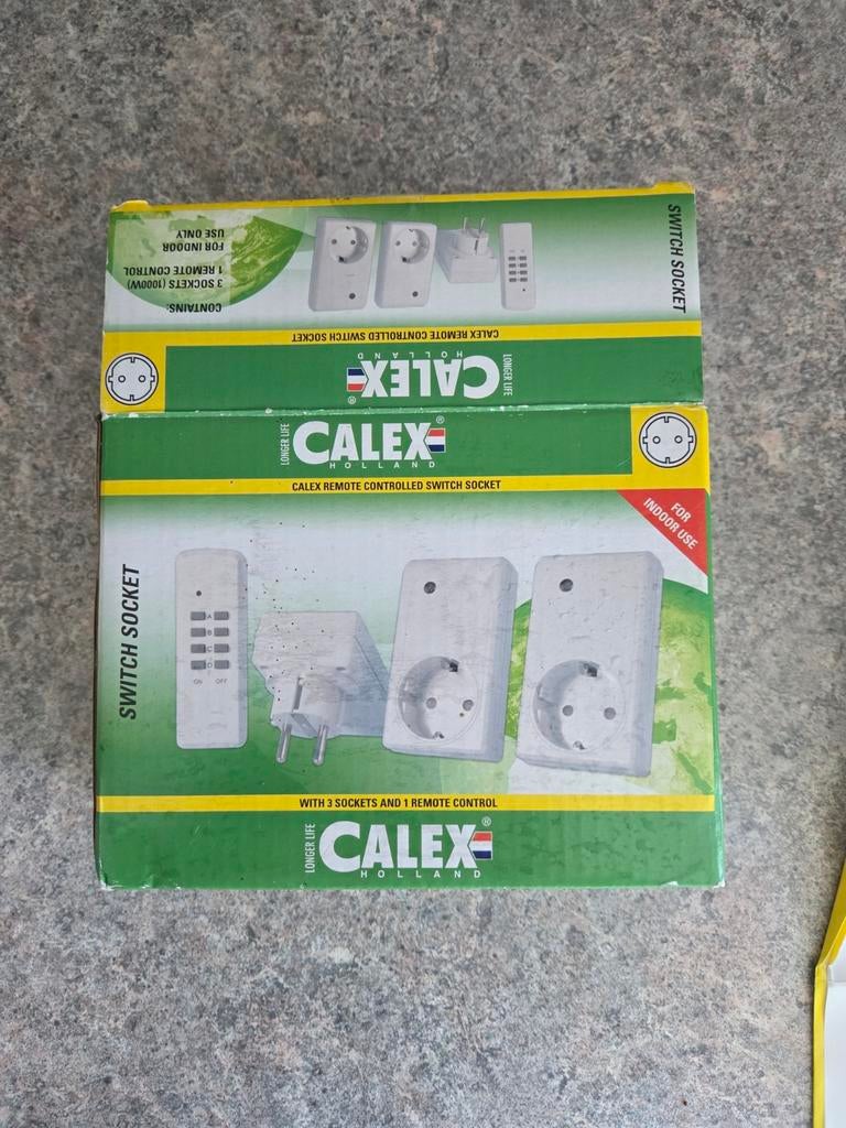 Calex Switch Socket met afstandsbediening (nieuw), Ophalen of Verzenden, Nieuw