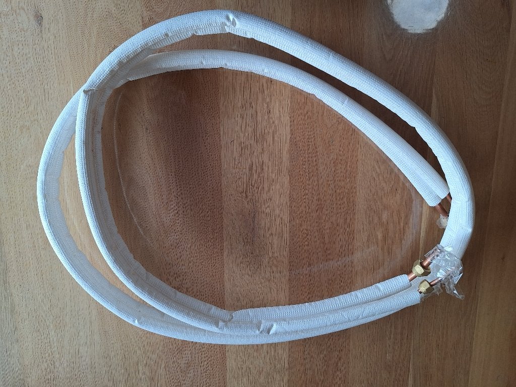 Aircotube flare geïsoleerde leidingset warmtepomp, Ophalen, Koelen en Ontvochtigen, Nieuw, 3 snelheden of meer