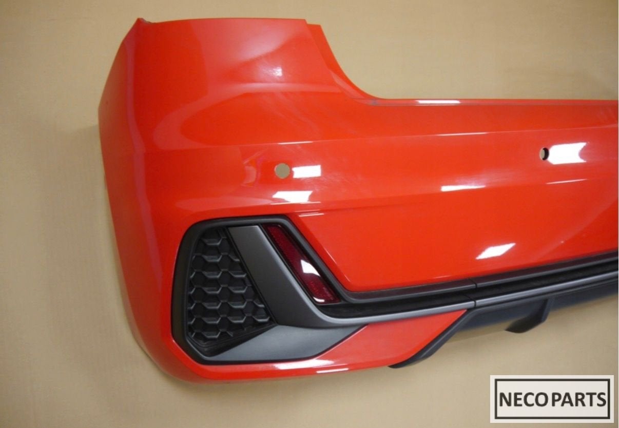 AUDI A1 82A S-LINE ACHTERBUMPER  6xPDC LZ3M ORIGINEEL, Gebruikt, -, Achter, -