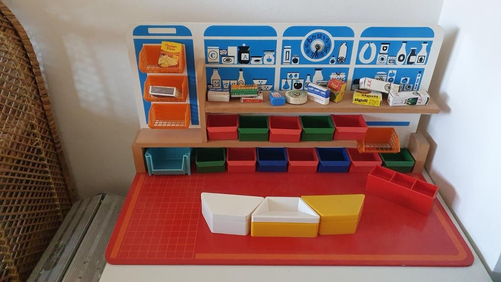 Vintage houten speelgoed winkeltje, Kinderen en Baby's, Speelgoed | Houten speelgoed, Ophalen