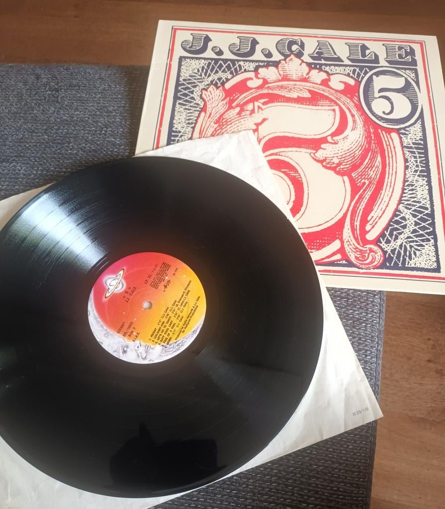 JJ. CALE - "5" 1979 VG+, Ophalen of Verzenden, Gebruikt, Overige formaten, Poprock