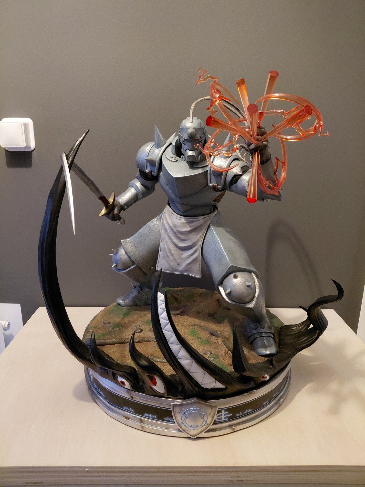 Full Metal Alchemist F4F Alphonse Elric Definitive Statue, Verzamelen, Ophalen of Verzenden, Zo goed als nieuw