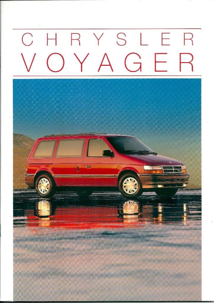 Brochure Chrysler Voyager 1994, Ophalen of Verzenden, Gelezen, Overige merken