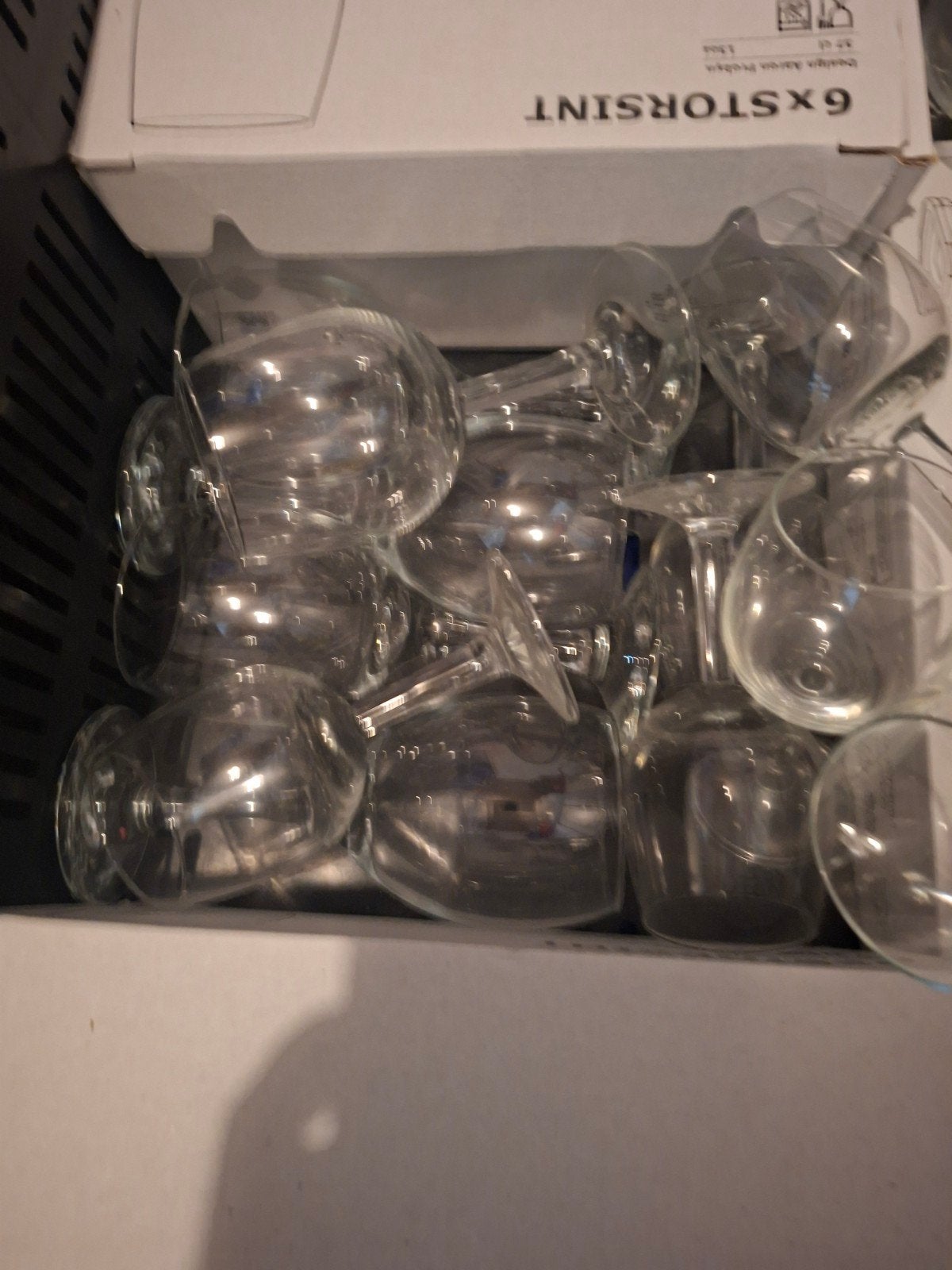Krat vol met diverse glazen, Ophalen, Nieuw, Overige typen