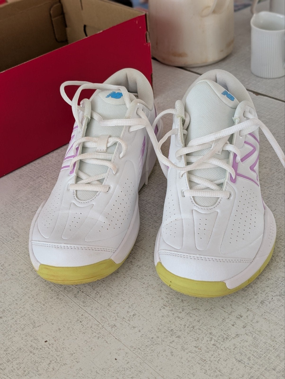Nieuwe all court tennischoenen New Balance, mt 51,5, Overige merken, L00, Schoenen, Nieuw