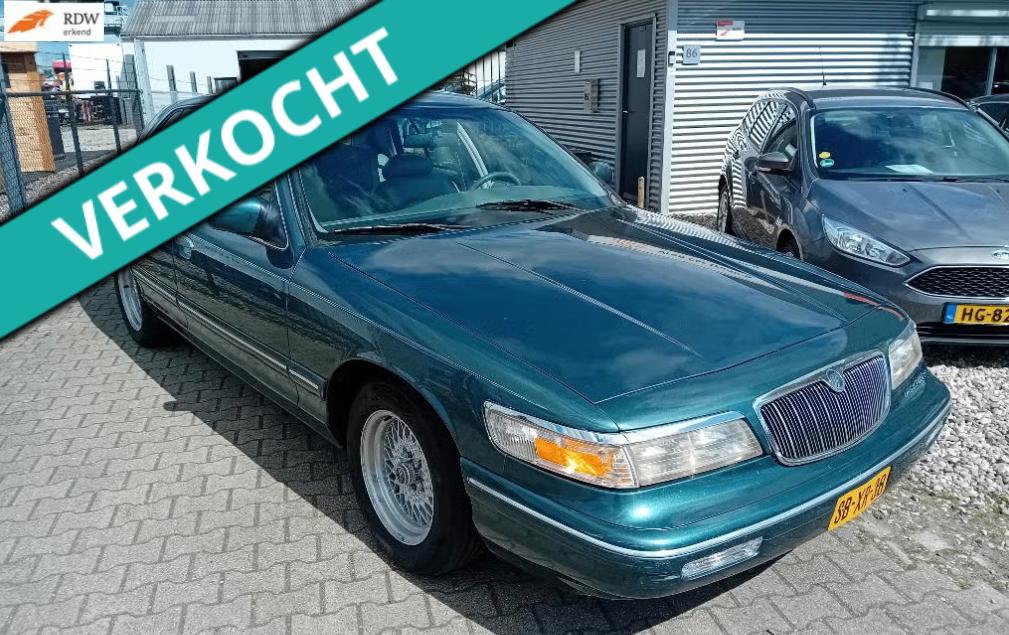 Mercury Grand Marquis 4.6 AUTOMAAT 1997 Groen UNIEKE AUTO!!, Auto's, Grand Marquis, Bedrijf, Handgeschakeld, Sedan