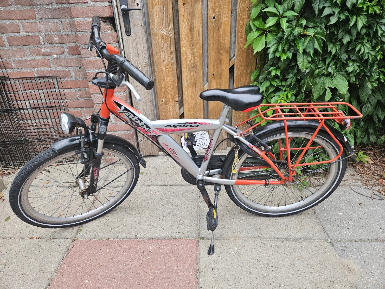 Alpina yabber jongensfiets 22 inch, Fietsen en Brommers, Fietsen | Jongens, Ophalen, Gebruikt, 22 inch, Alpina  yabber
