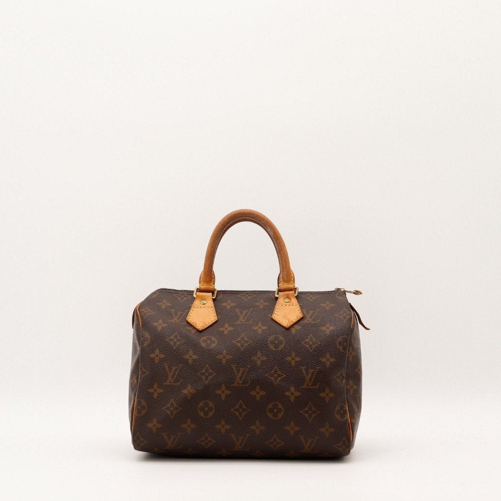 Louis Vuitton Speedy 25 karamel canvas 25x19x15 cm handtas