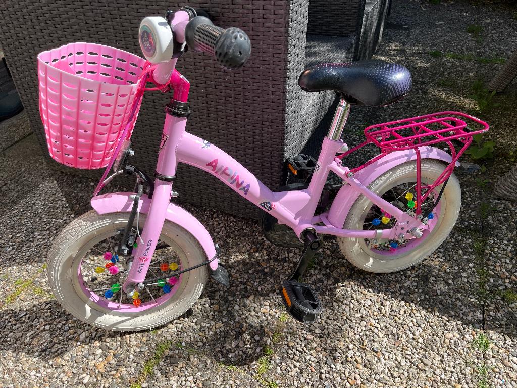 Alpina fietsje, Ophalen, Gebruikt, Trapvoertuig