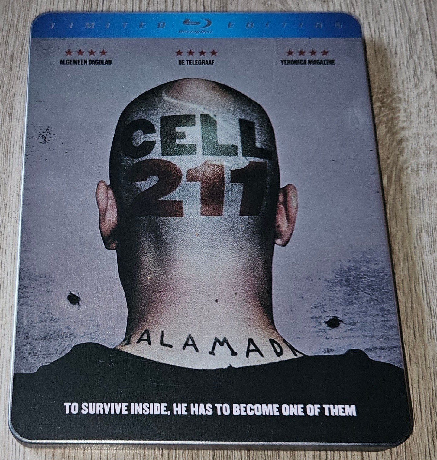 Cell 211 - Limited Edition Blu-ray (Actiethriller), Vanaf 16 jaar, Nederlands, Spaans, Ophalen of Verzenden