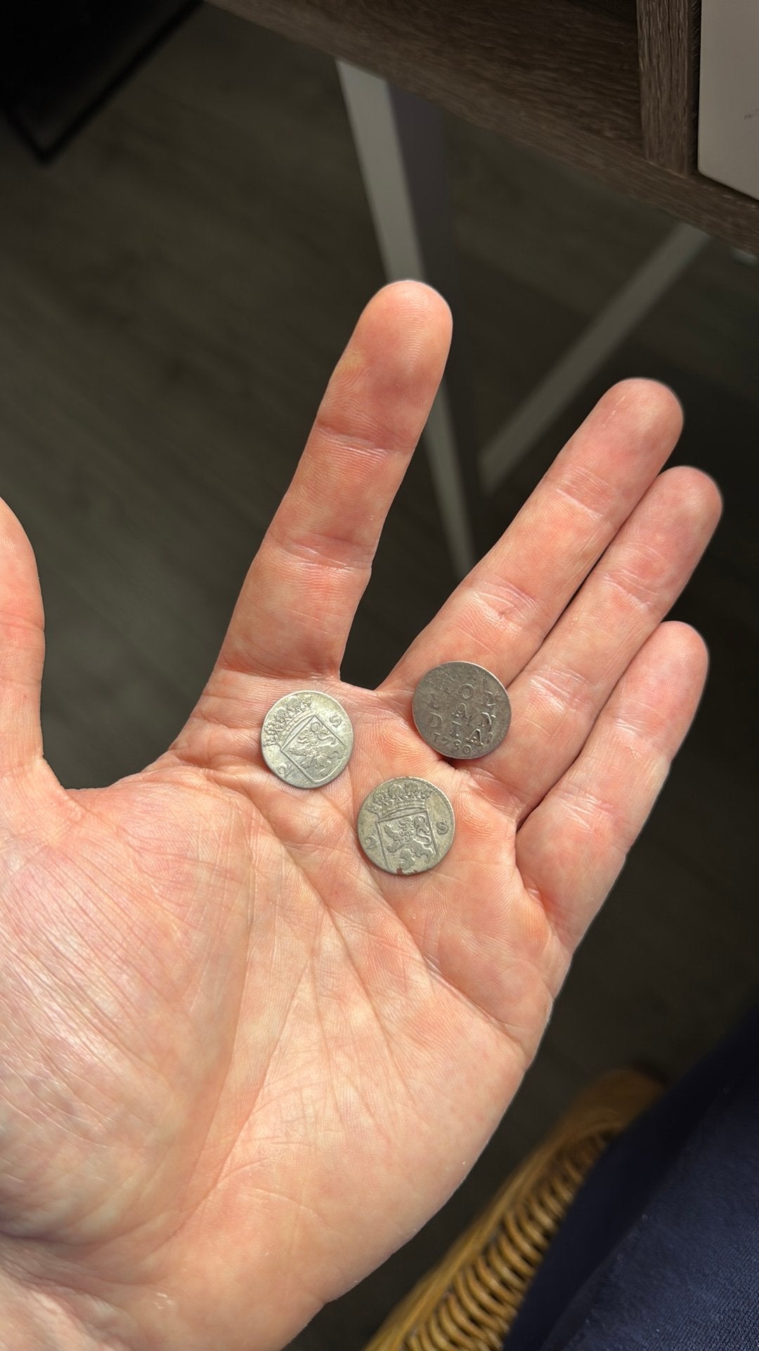 3 x 2 stuivermuntjes holland, Ophalen of Verzenden, Vóór koninkrijk, Overige waardes