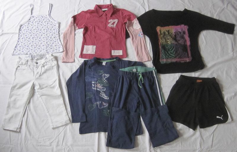Pakket maat 134-140 meisje Soho Tom Tailor Hema Puma LOGG, Ophalen, Gebruikt, Maat 134