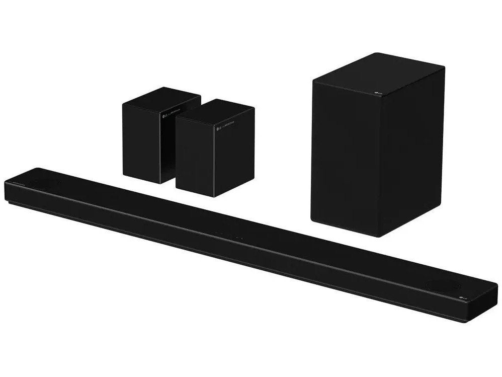 LG DSP11RA 7.1.4 Dolby Atmos Soundbar Set + Sub + Rears, Ophalen, Bluetooth, Gebruikt