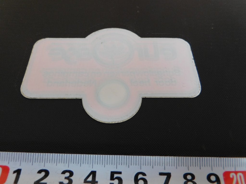 sticker EUROASE bungalowparken en campings raamsticker *, Verzamelen, Stickers, Zo goed als nieuw, Ophalen