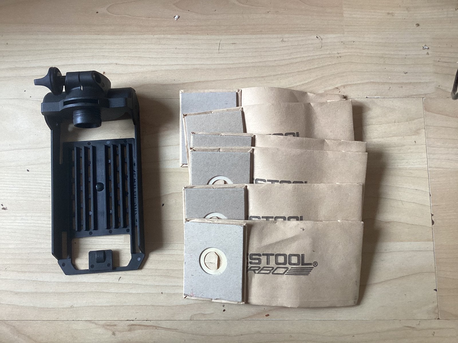 Festool stofzakhouder met 6 schuurzakjes, Ophalen of Verzenden, Zo goed als nieuw, Festool