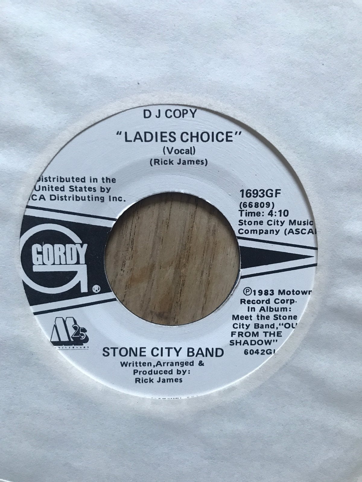 Stone city band / ladies choice / dj copy, Cd's en Dvd's, Ophalen of Verzenden, Zo goed als nieuw, Pop