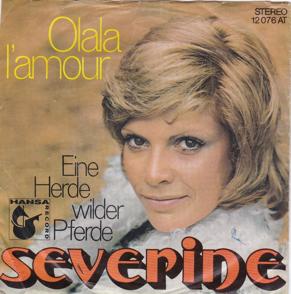 s 111 Severine – Olala L'amour, Gebruikt, Fotohoes, Overige genres, 7 inch