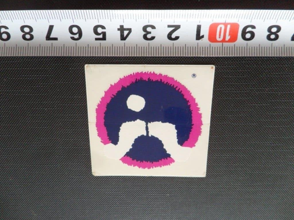 sticker transparant logo ?, Ophalen, Zo goed als nieuw