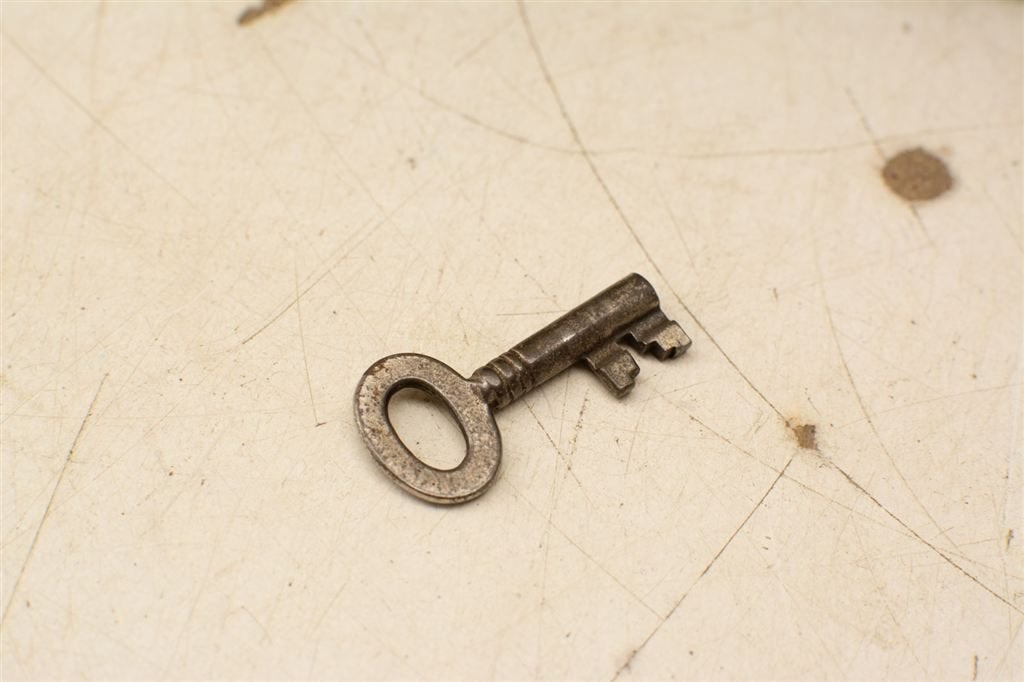 Metalen Geldkistje 39057, Huis en Inrichting, Woonaccessoires | Kisten, Minder dan 50 cm, Gebruikt, 50 tot 100 cm, Ophalen of Verzenden