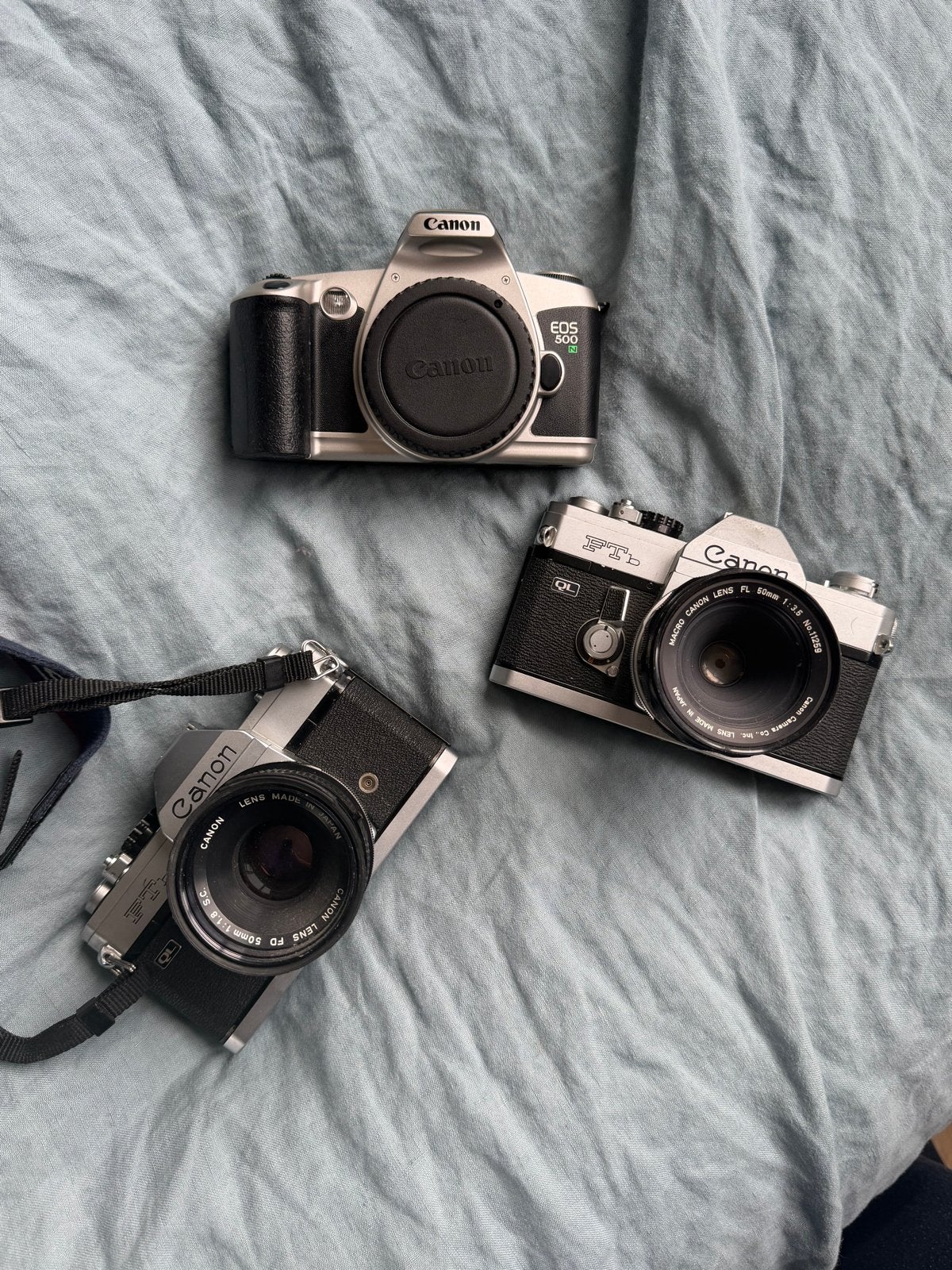 Vintage canon camera’s
