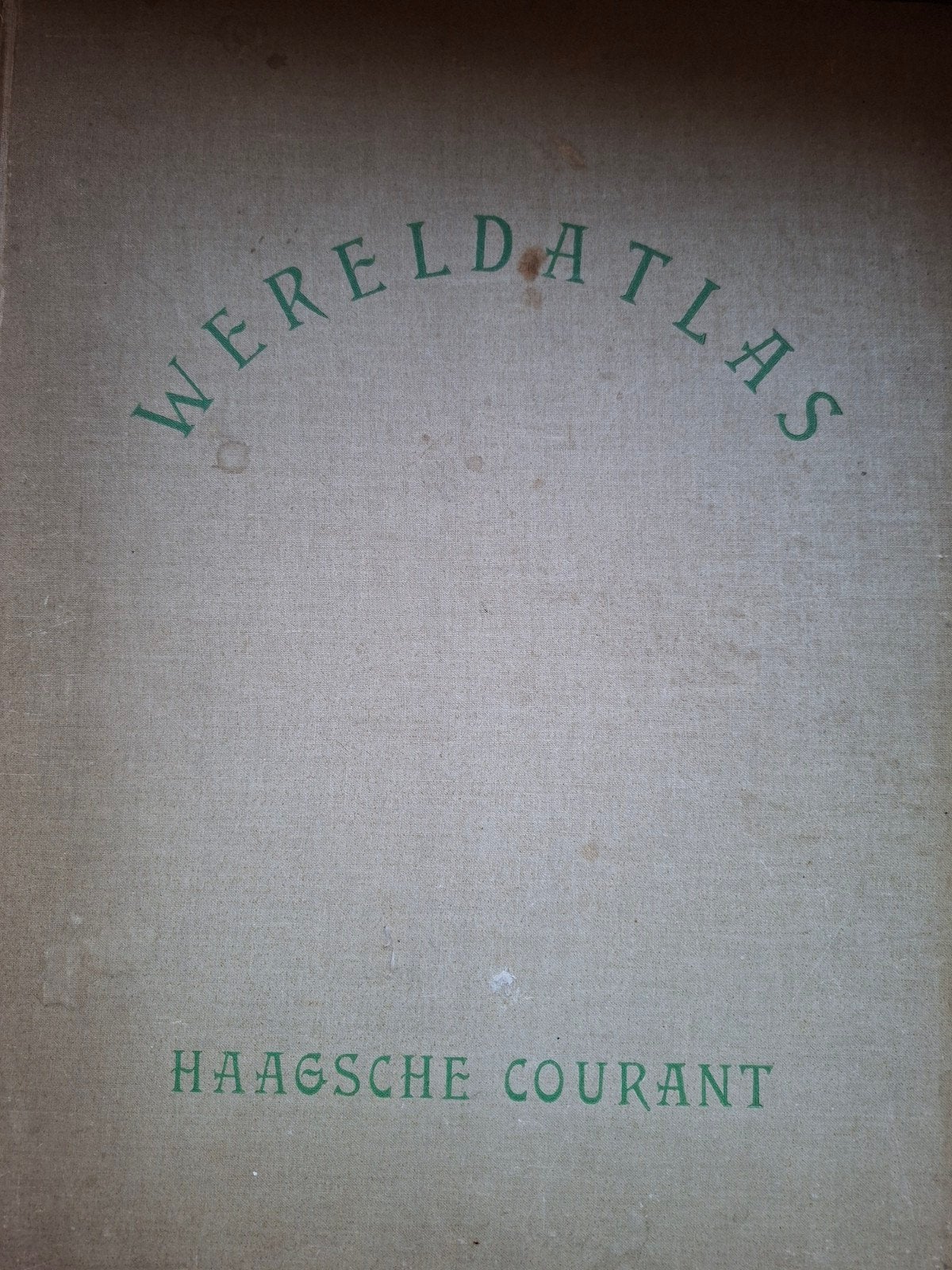 Oude Wereldatlas Haagsche Courant - Portugal Kaart, Boeken, Gelezen, Overige atlassen, Ophalen of Verzenden, 1800 tot 2000