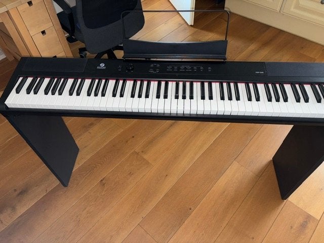 Gloednieuwe Fazley FSP-200 elektrische piano met accessoires, Ophalen, Zwart, Digitaal, Nieuw