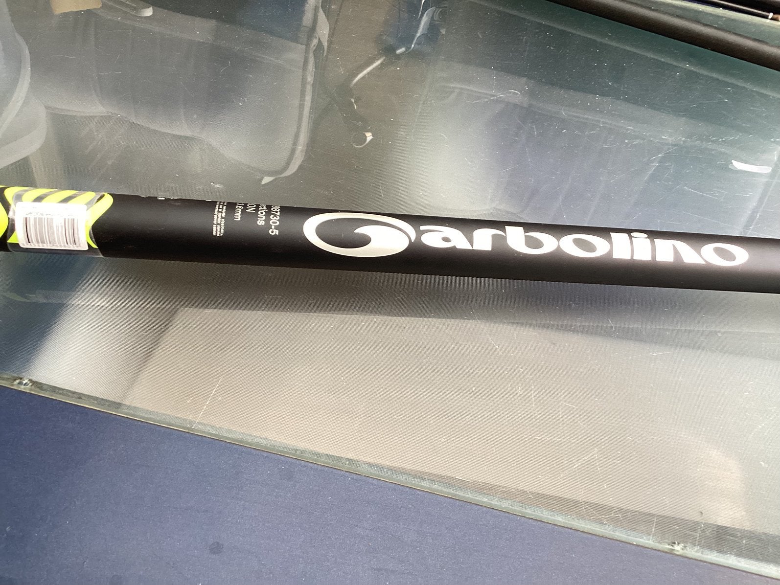 GARBOLINI  VASTE  HENGEL SPEED  CARP  7,3  METER, Ophalen, Zo goed als nieuw, Vaste hengel