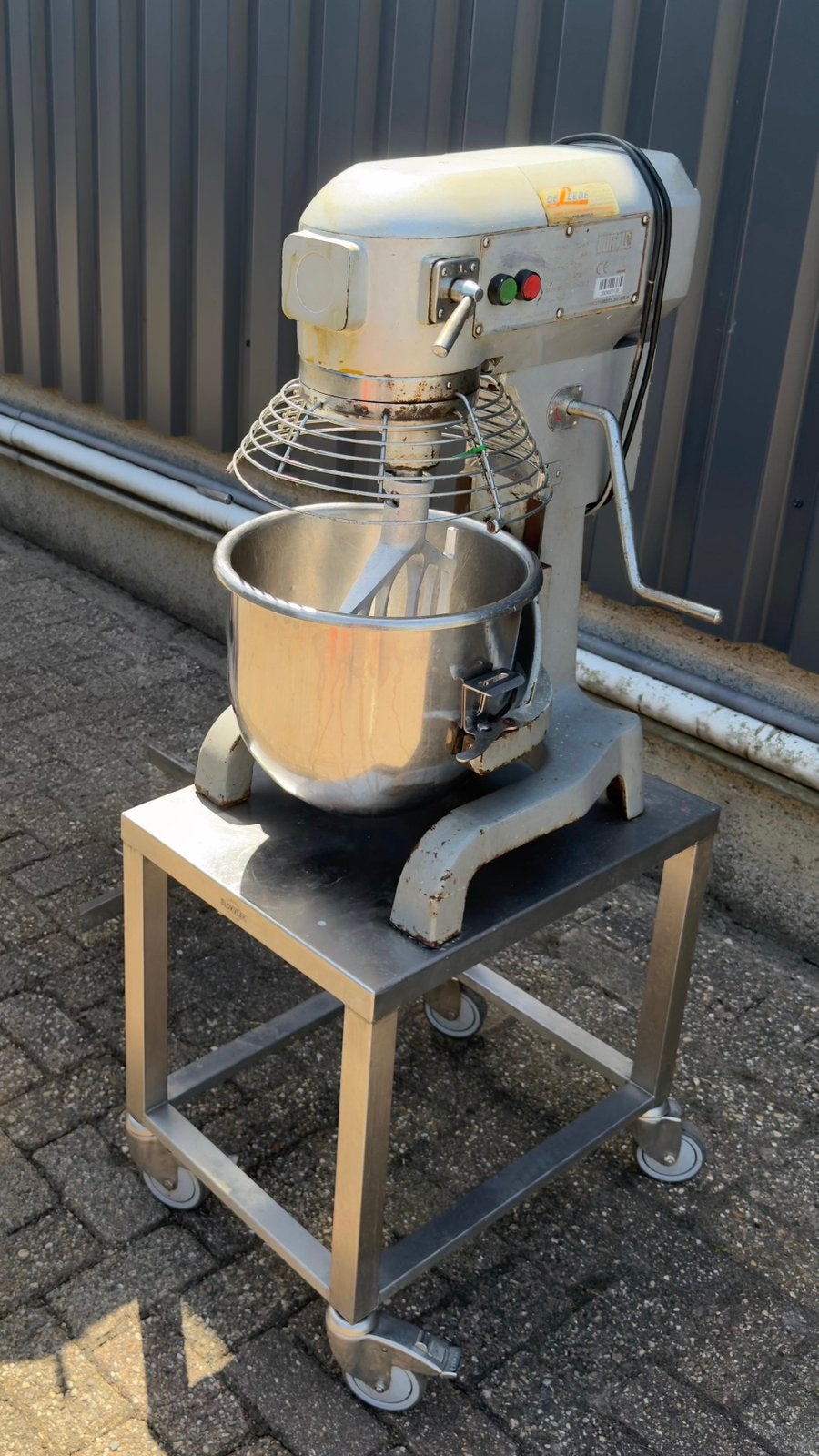 Professionele Deegmenger / Keukenmixer slagerij, 4 liter of meer, Ophalen, Gebruikt, 3 snelheden of meer