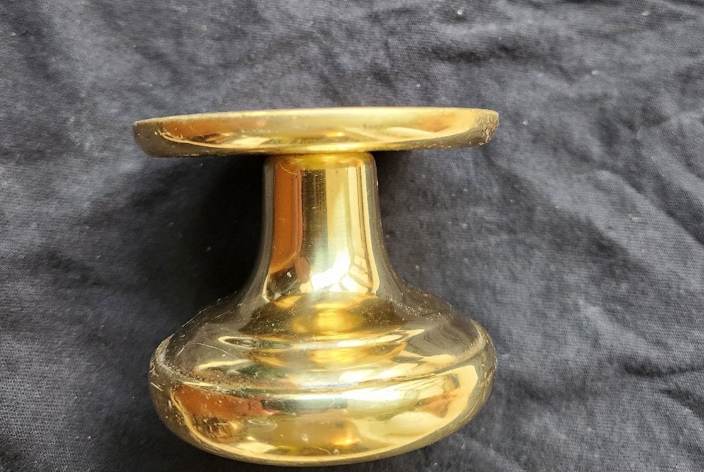 Voordeur knop, Ophalen of Verzenden, Zo goed als nieuw, Koper of Messing, Klink of Kruk