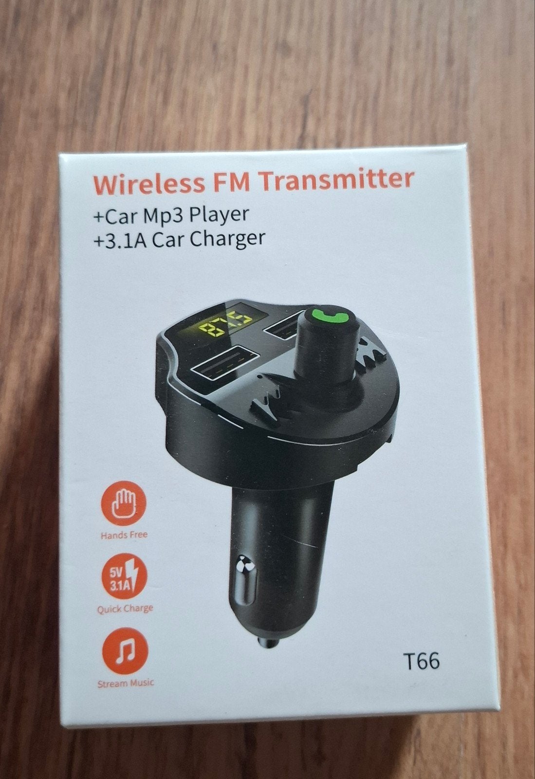 Nieuwe Wireless FM Transmitter + Car MP3 Player + Oplader, Ophalen of Verzenden, Nieuw