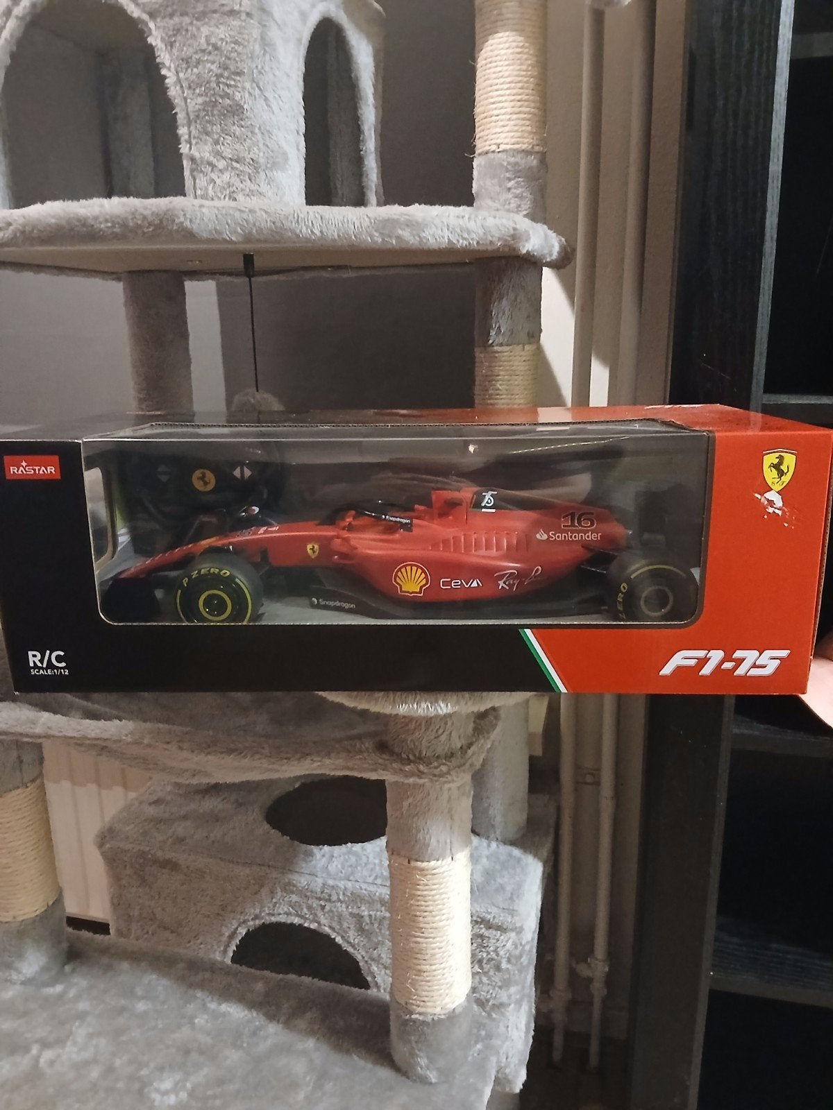 Ferrari F1-75 Afstandsbestuurbare Auto 75 Jaar Jubileum, Elektro, Schaal 1:14, Nieuw, Ophalen of Verzenden