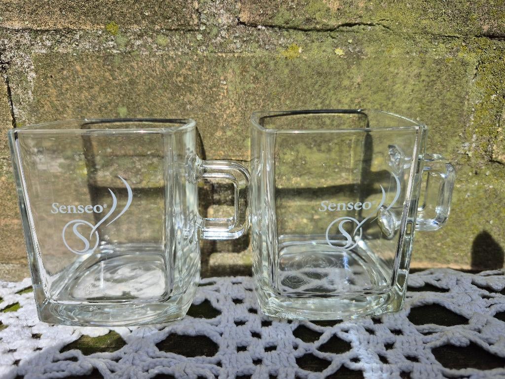 Senseo koffieglazen, Huis en Inrichting, Keuken | Servies, Glas of Glazen, Ophalen of Verzenden, Overige stijlen, Glas