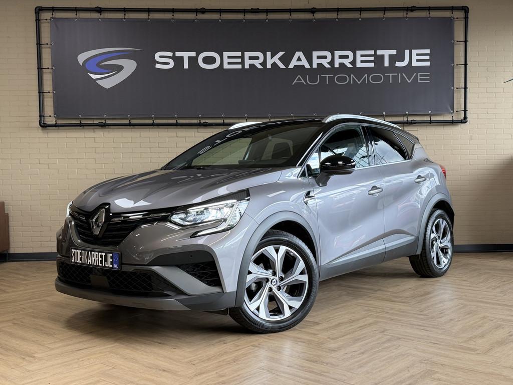 Renault Captur 1.3 TCe 140 R.S. Line | Groot 9,3" Navi | 18", Gebruikt, Zwart, 4 cilinders, Leder en Stof