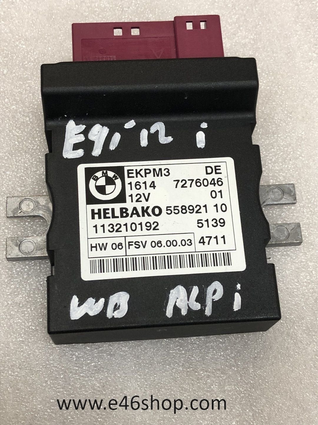 BRANDSTOF MODULE BMW DIESEL OE 7276046, Gebruikt, -, -, Ophalen of Verzenden