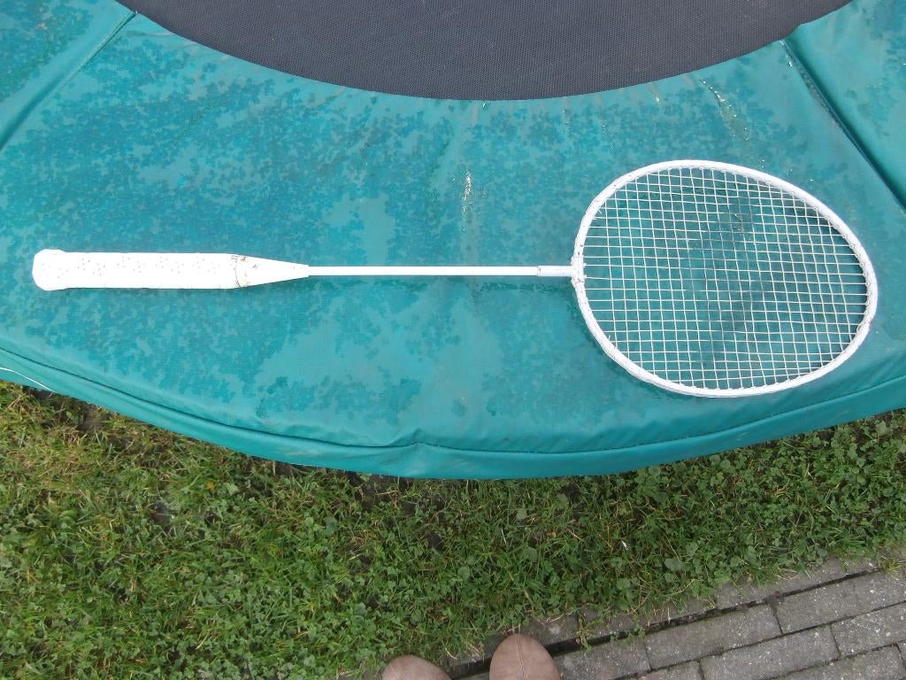 badminton racket tennisracket tennissen badmintonnen Rucanor, Ophalen of Verzenden, Gebruikt, Racket(s)