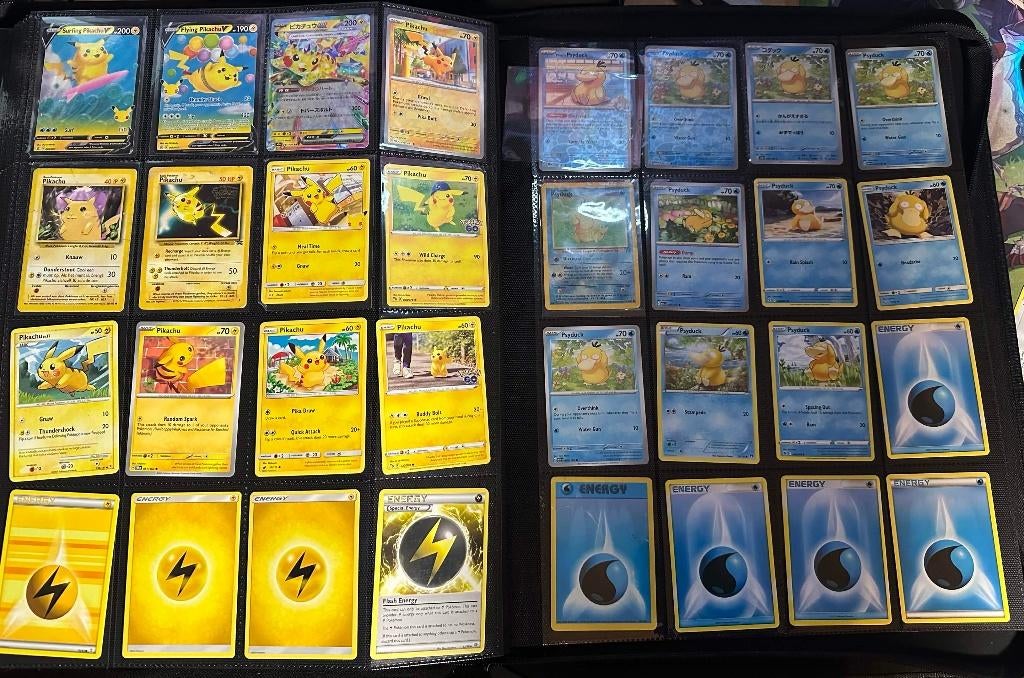 Gezocht, 49 pokemon kaarten uit een lijst, Ophalen of Verzenden, Gebruikt, Losse kaart