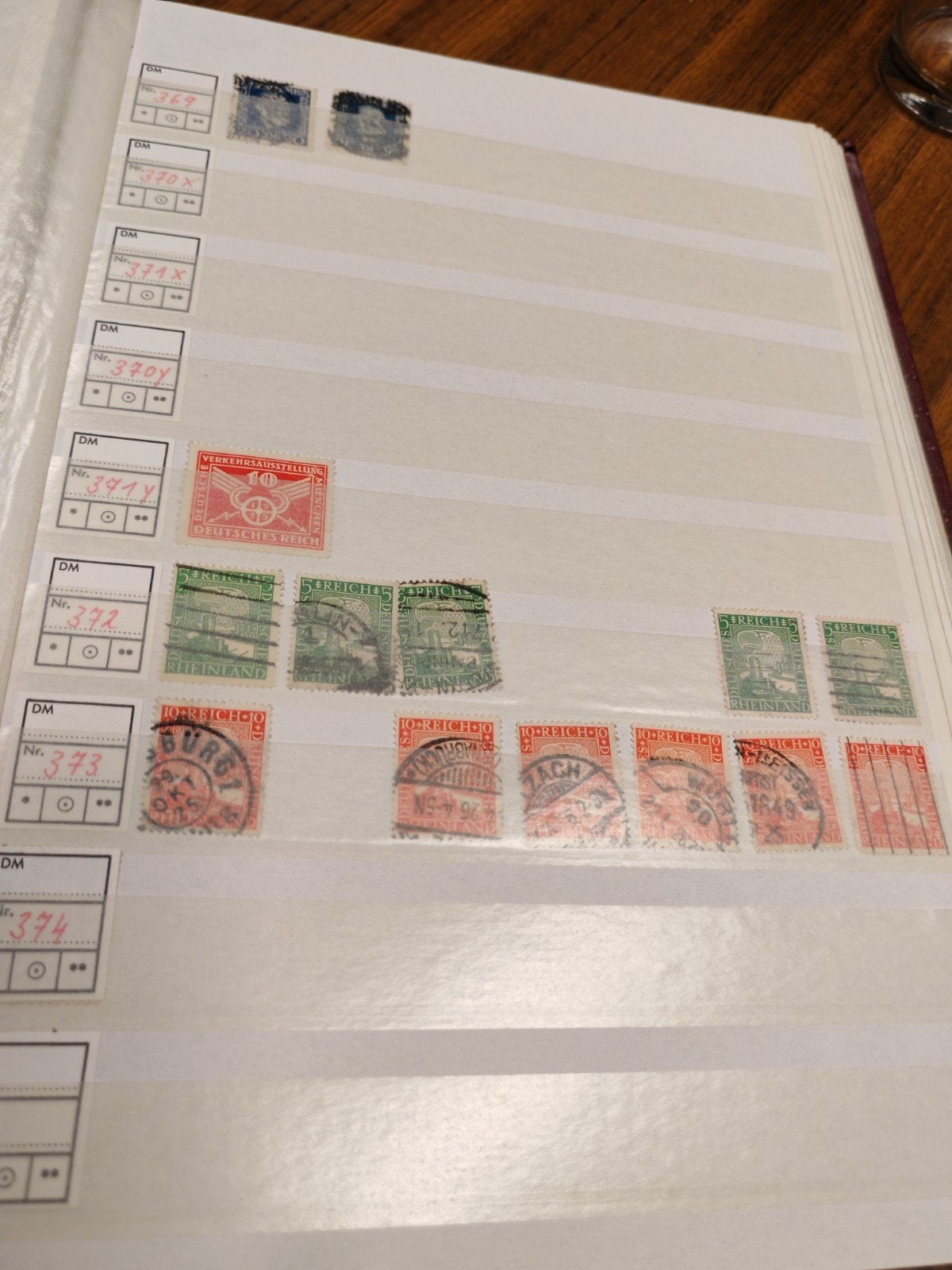 1010: flink voorraad boek Duitse rijk (3/3), Postzegels en Munten, Postzegels | Volle albums en Verzamelingen, Ophalen of Verzenden