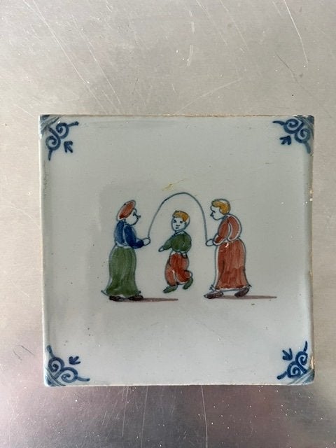 Prachtig tegeltje Koninklijke Tichelaar Makkum, Ophalen of Verzenden