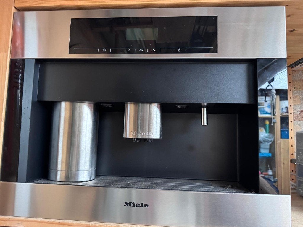 Miele CVA 5065 inbouw koffiezetapparaat (zetgroep defect), Ophalen, Niet werkend, Koffiemachine, Koffiebonen