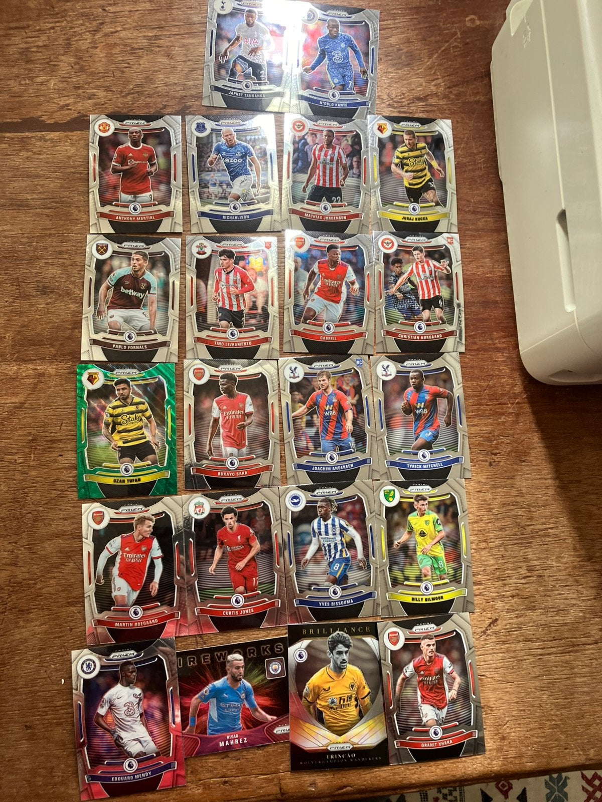 Panini premier league 21-22, Ophalen of Verzenden, Zo goed als nieuw, Buitenlandse clubs, Poster, Plaatje of Sticker