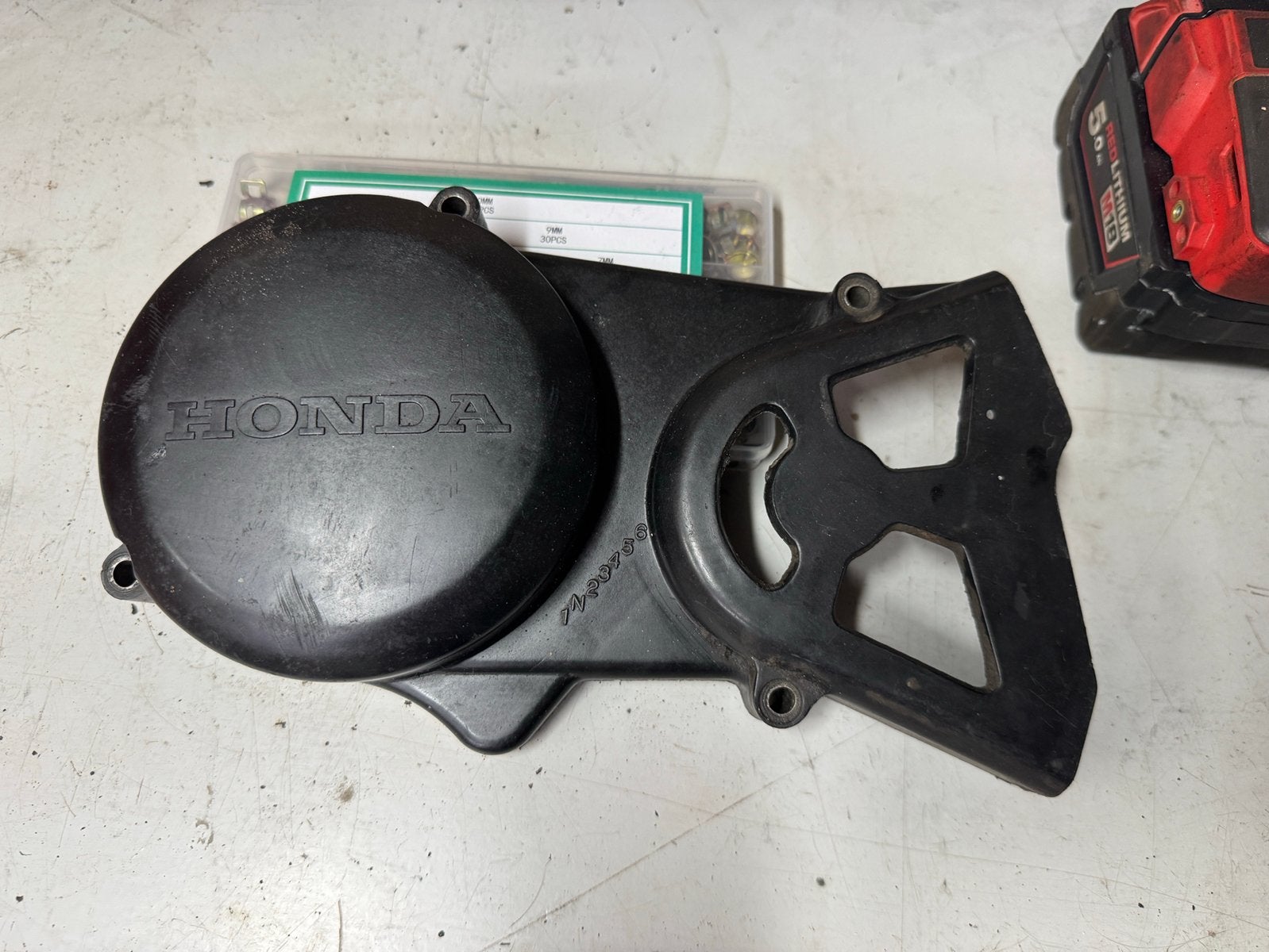 Honda Mt Mb Mtx 6 bak onstekingskap origineel, Ophalen of Verzenden, Blok, Overige merken