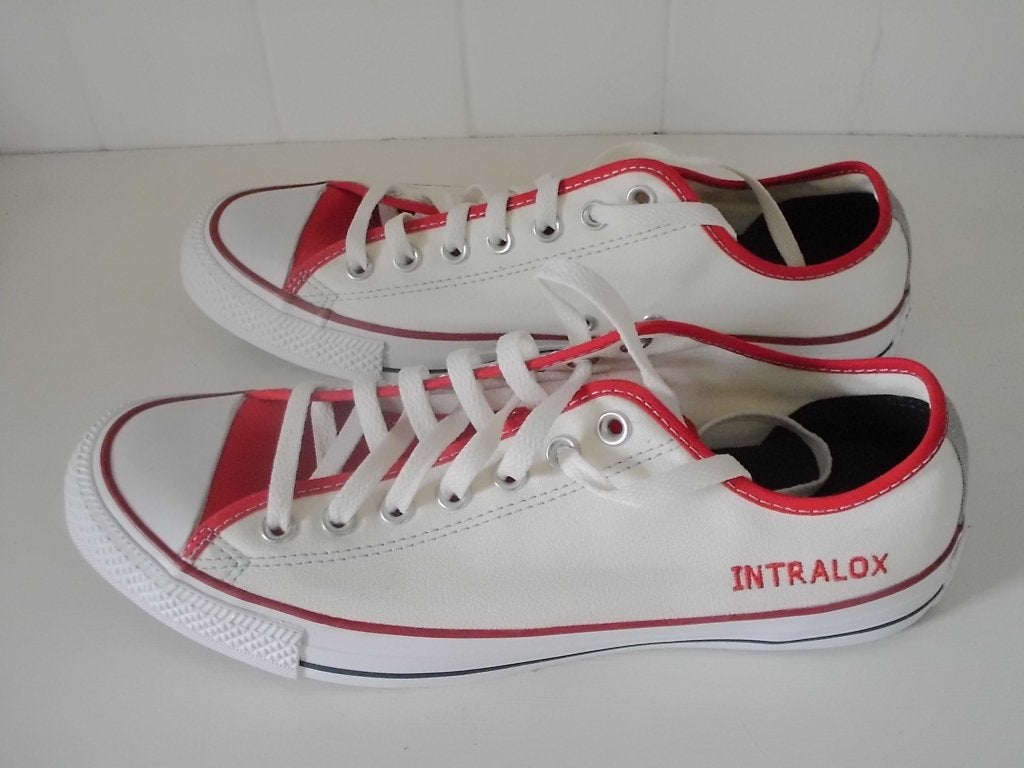 z.g.n. maat 45 lage converse all stars wit, Wit, Ophalen of Verzenden, Sneakers of Gympen, Converse All Stars