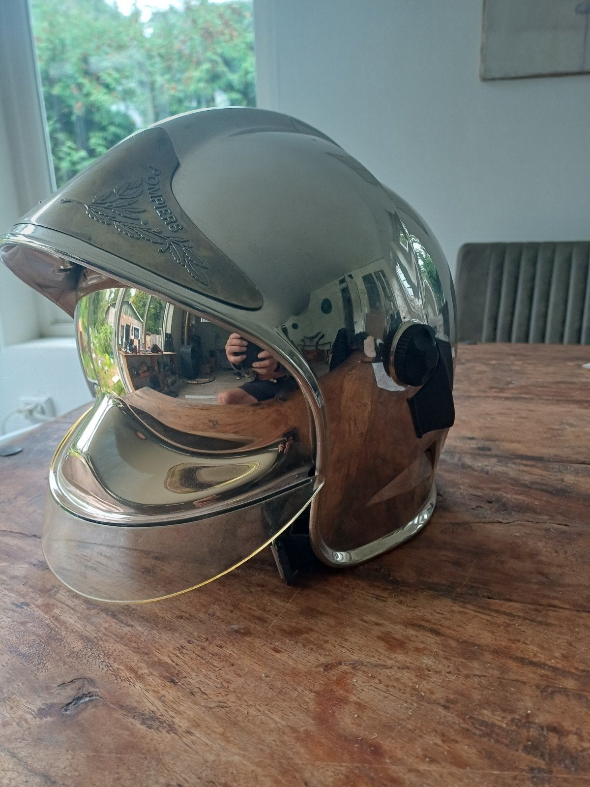 Brandweerhelm, Ophalen of Verzenden, Gebruikt